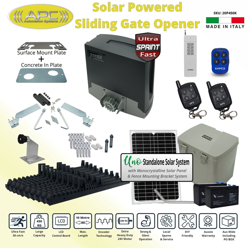 Buy Automatic Electric Gate Opener Standalone Solar Gate Opener Kit