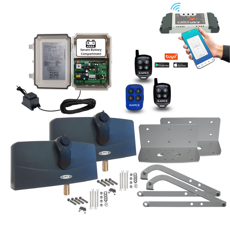 Buy Automatic Electric Gates, Double Swing Gate Opener with WiFi