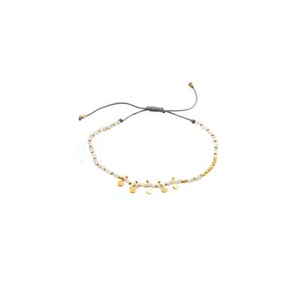 Manika Bracelet in Sterling Silver with Aquamarine - Shiny Finish Jewelry in Australia