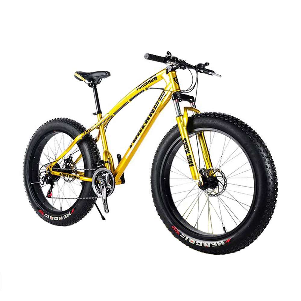 Buy FOREKNOW 26 Inch Wheel 21 Speed BMX MTB Off road Fat Bike 4.0