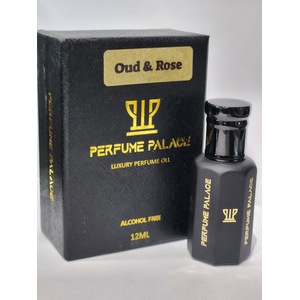 Oud & Rose perfume oil 12m- Unisex
