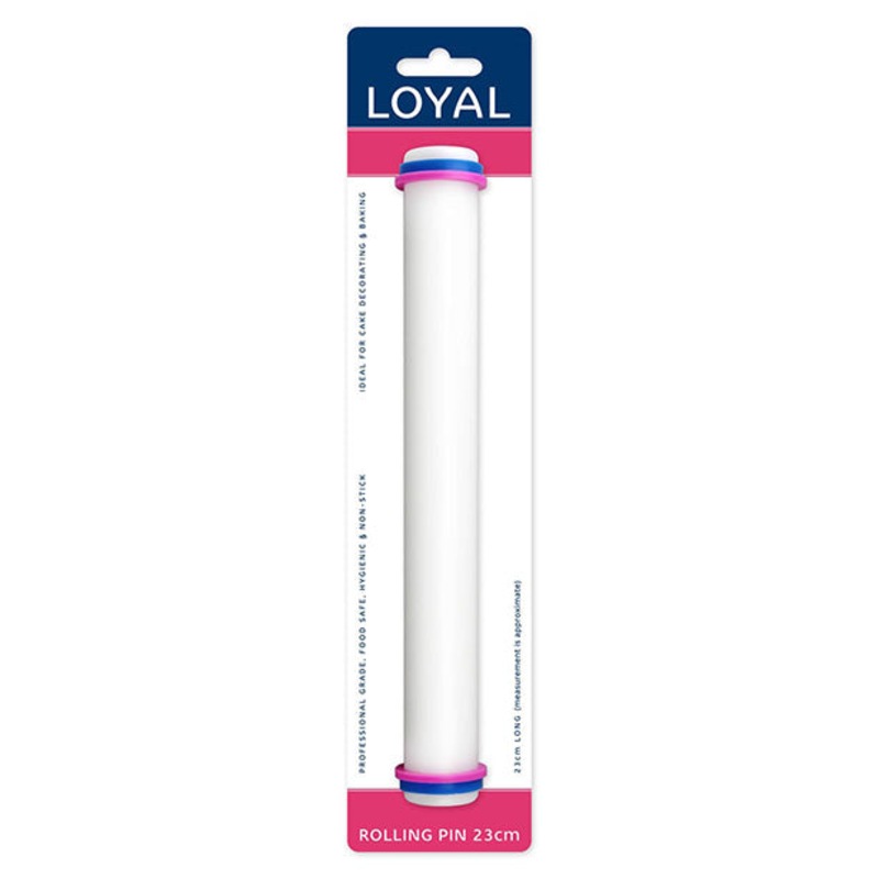 Buy 230mm Loyal Rolling Pin With Pin Guides MyDeal
