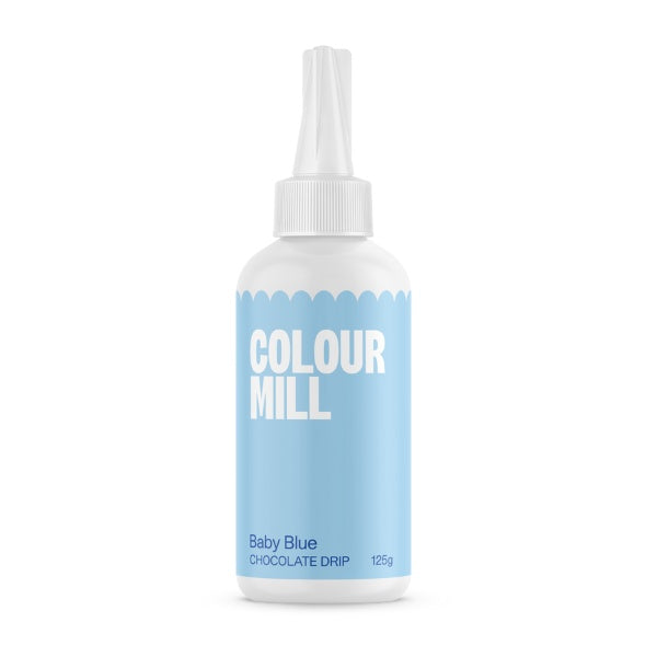 Buy Colour Mill Baby Blue Chocolate Drip 125g - MyDeal Australia