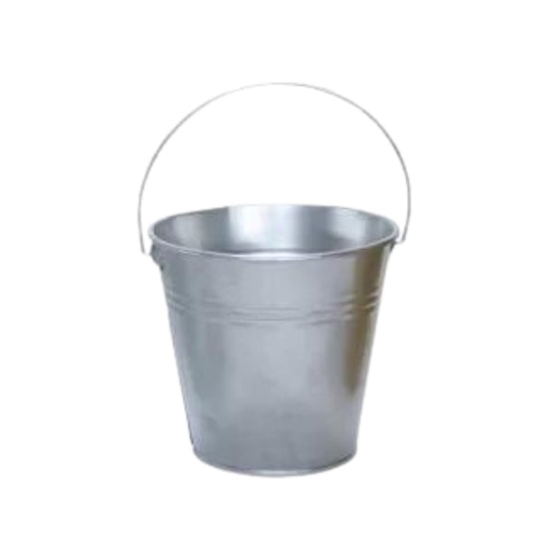 Buy Silver Mini Galvanized Bucket 12cm MyDeal