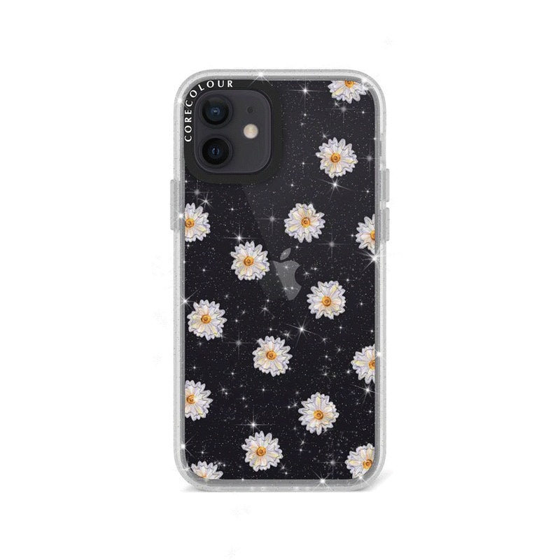 Buy iPhone 12 Oopsy Daisy Glitter Phone Case MyDeal