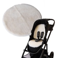 Naturally Sheepskins Bundle - Luxe Lambskin Pram Liner + Lambskin Play Mat