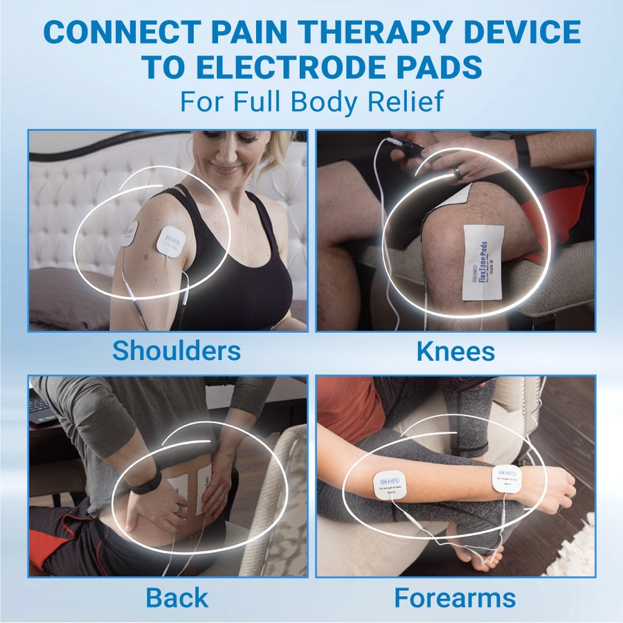 Dr Ho's Neck Pain Pro TENS + EMS Deep Tissue Massage Device For Neck and Shoulders, Relax and Loosen Tight Muscles