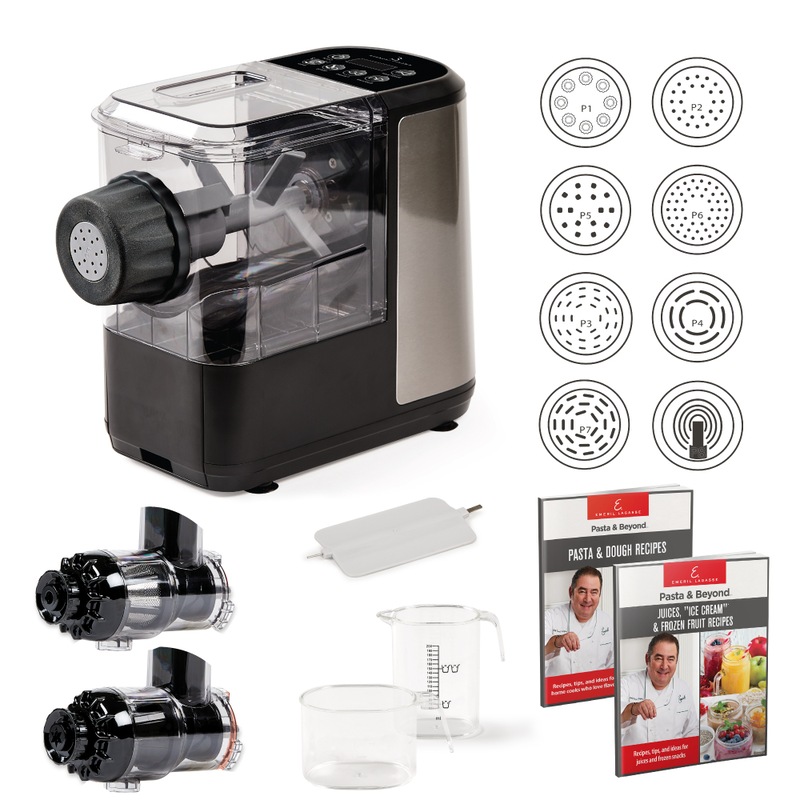 Buy Emeril Pasta and Beyond Deluxe Includes Juicer and Frozen Dessert Attachment Automatic