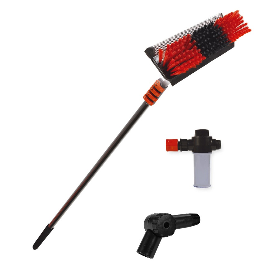 HydroCleaner XL 4m - Ultra-Long Telescopic Water Brush For Cleaning of Homes and Cars