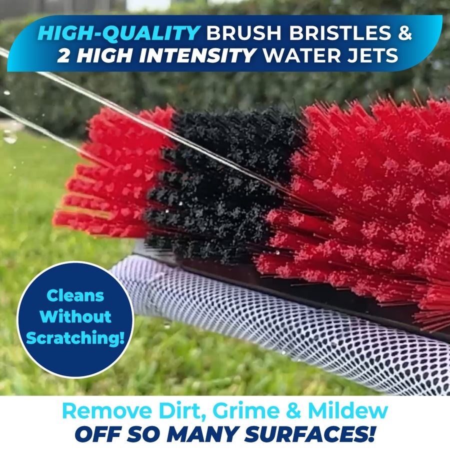 HydroCleaner XL 4m - Ultra-Long Telescopic Water Brush For Cleaning of Homes and Cars