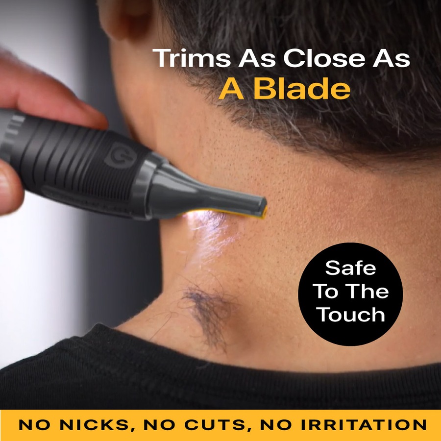 MicroTouch Titanium Max - 2 Pack + Includes 2 Comb Attachments - Trim, Shape And Remove Hair With Micro Precision For A Perfect Groom