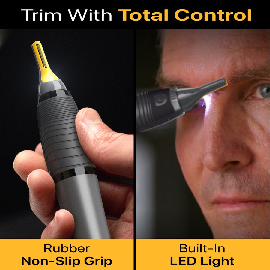 MicroTouch Titanium Max - 2 Pack + Includes 2 Comb Attachments - Trim, Shape And Remove Hair With Micro Precision For A Perfect Groom