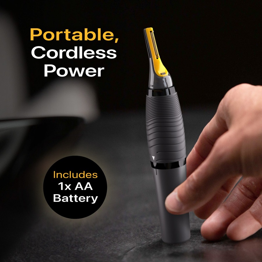 MicroTouch Titanium Max - 2 Pack + Includes 2 Comb Attachments - Trim, Shape And Remove Hair With Micro Precision For A Perfect Groom