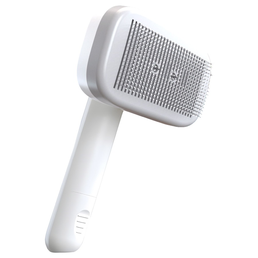 PiddiPet Electric Ion Powered Pet Grooming Brush for Dogs and Cats, Removes Knots, Detangles, Soft Bristles