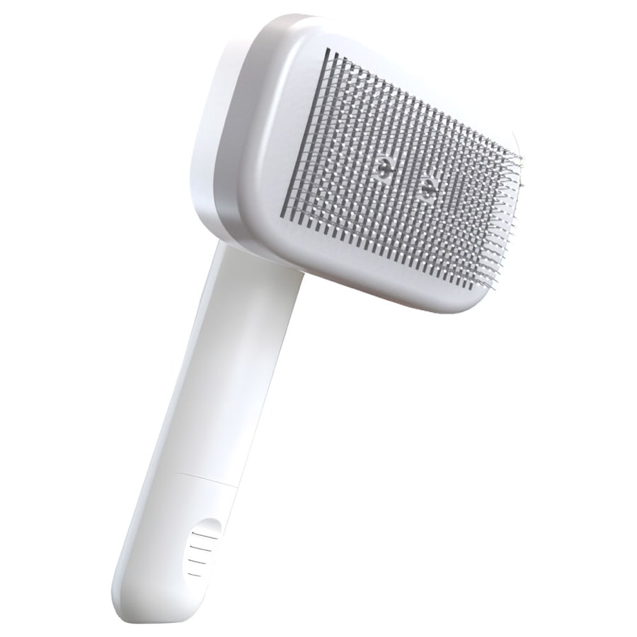 PiddiPet Electric Ion Powered Pet Grooming Brush for Dogs and Cats, Removes Knots, Detangles, Soft Bristles