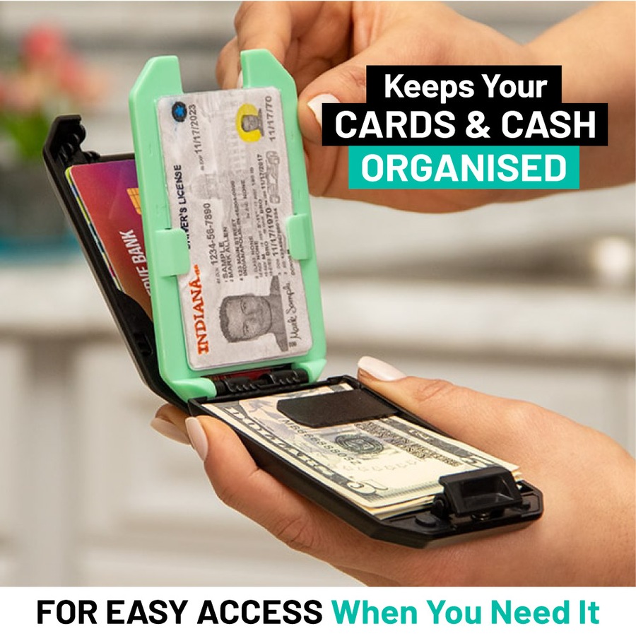 Slim Mint - 2 Pack - Ultra-Thin, RFID-Blocking Wallet