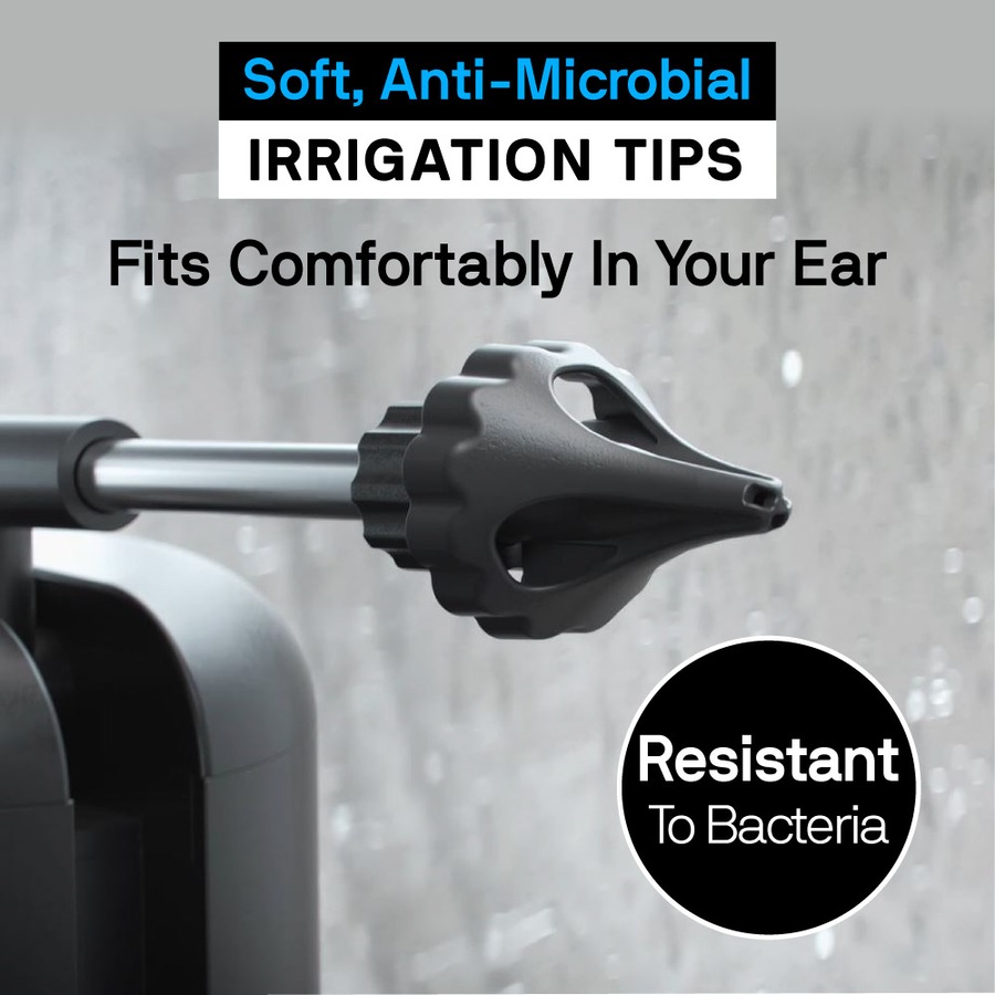 WUSH By BlackWolf - Water Powered Ear Cleaner and Earwax Remover, Rechargeable, Safe & Effective