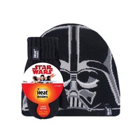 HEAT HOLDERS Licensed Star Wars Hat and Mittens Set-Kids 3-6 years
