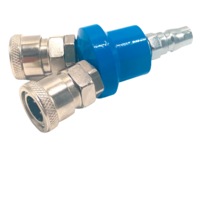 2 Way Air Compressor Fitting