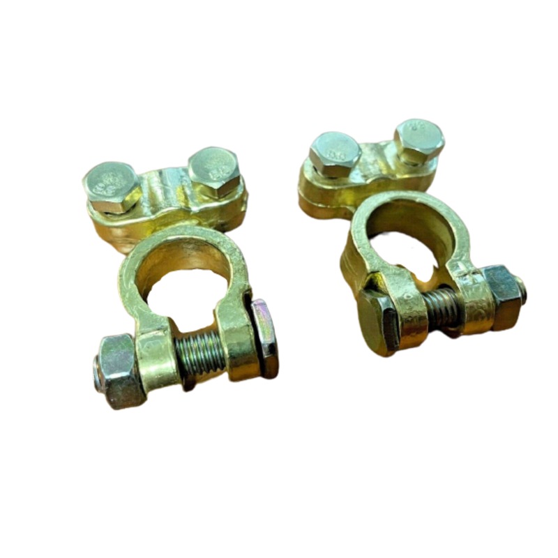 Buy Heavy Duty Battery Terminals Clamp Dual Connector MyDeal