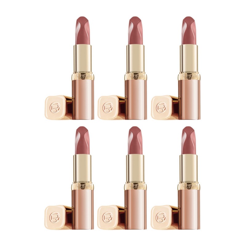 Buy 6x L'Oreal Paris Color Riche Nudes Lipstick 173 Nu Impertinent - MyDeal