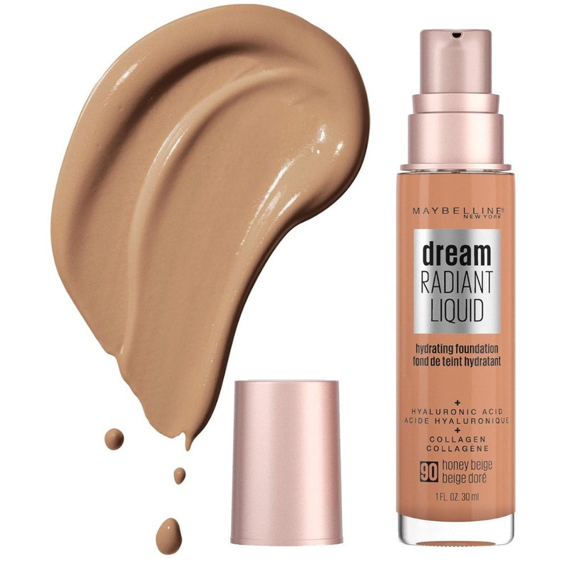 Buy Maybelline Dream Radiant Liquid Foundation 30ml 90 Honey Beige MyDeal