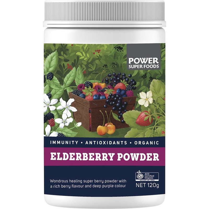 Buy Power Super Foods Elderberry Powder MyDeal