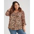 Buy BeMe - Plus Size - Womens Tops - Rouched Elbow Sleeve Top - MyDeal