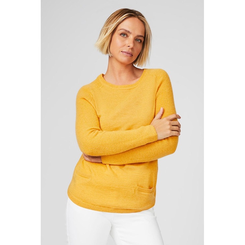 Buy Capture Womens Jumper Lambswool Pocket Sweater MyDeal