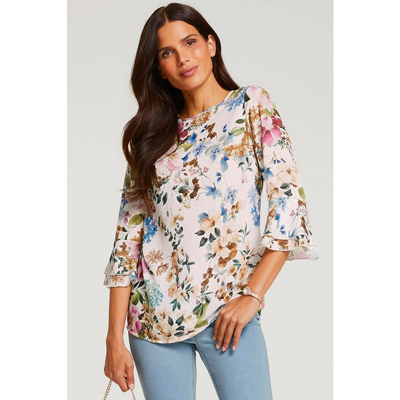 Buy Euro Edit - Womens Tops - Luxe Print Blouse - MyDeal