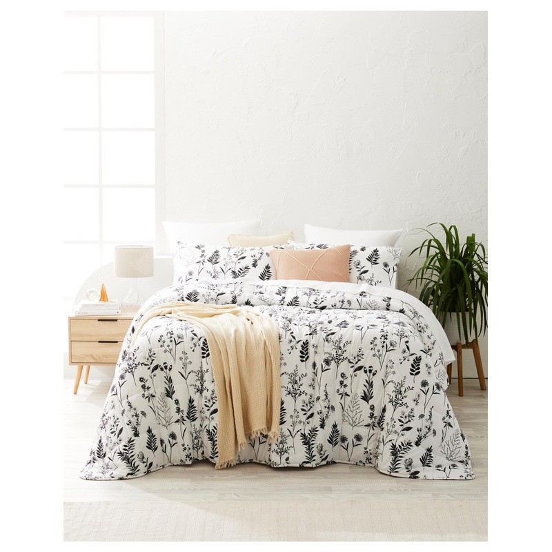 Buy EziBuy Home Home Bedding Black/White Cover MyDeal