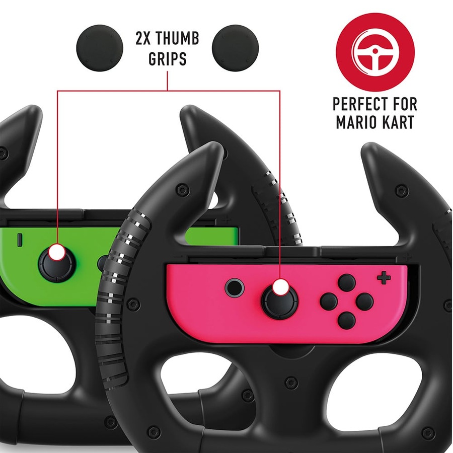 Buy 4Gamers Nintendo Switch, Switch Lite and Switch OLED Joy-Con Racing ...