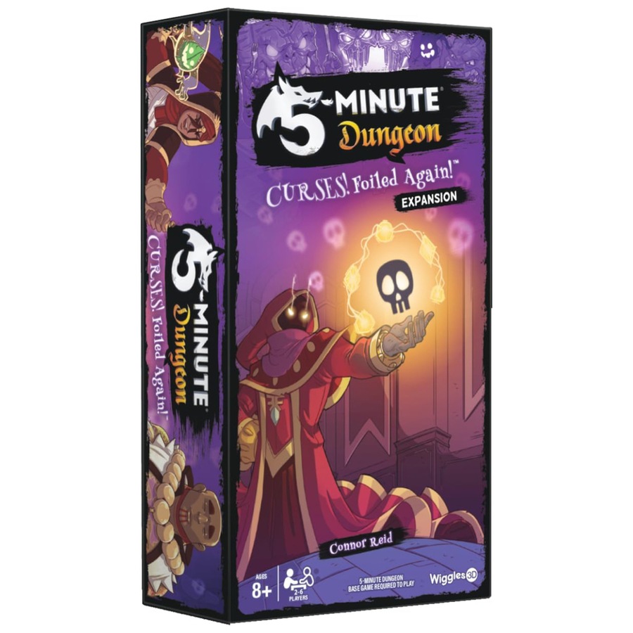 Buy 5-Minute Dungeon Curses! Foiled Again! Expansion Card Game ...
