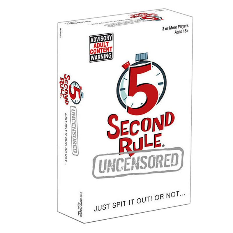 Buy 5 Second Rule Uncensored Card Game Mydeal 4920