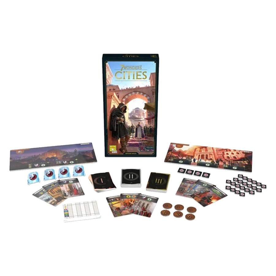 7 Wonders New Edition: Cities Expansion Board Game
