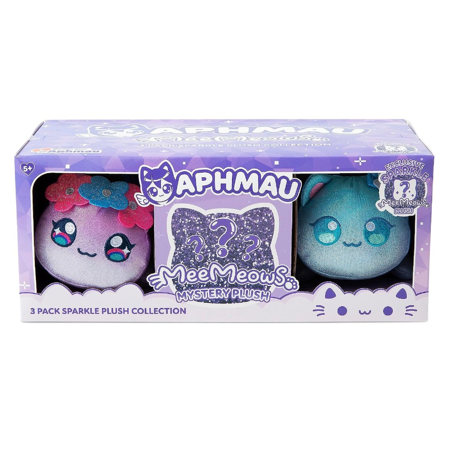 APHMAU Sparkle Collection 3 Pack 6 inch Plush
