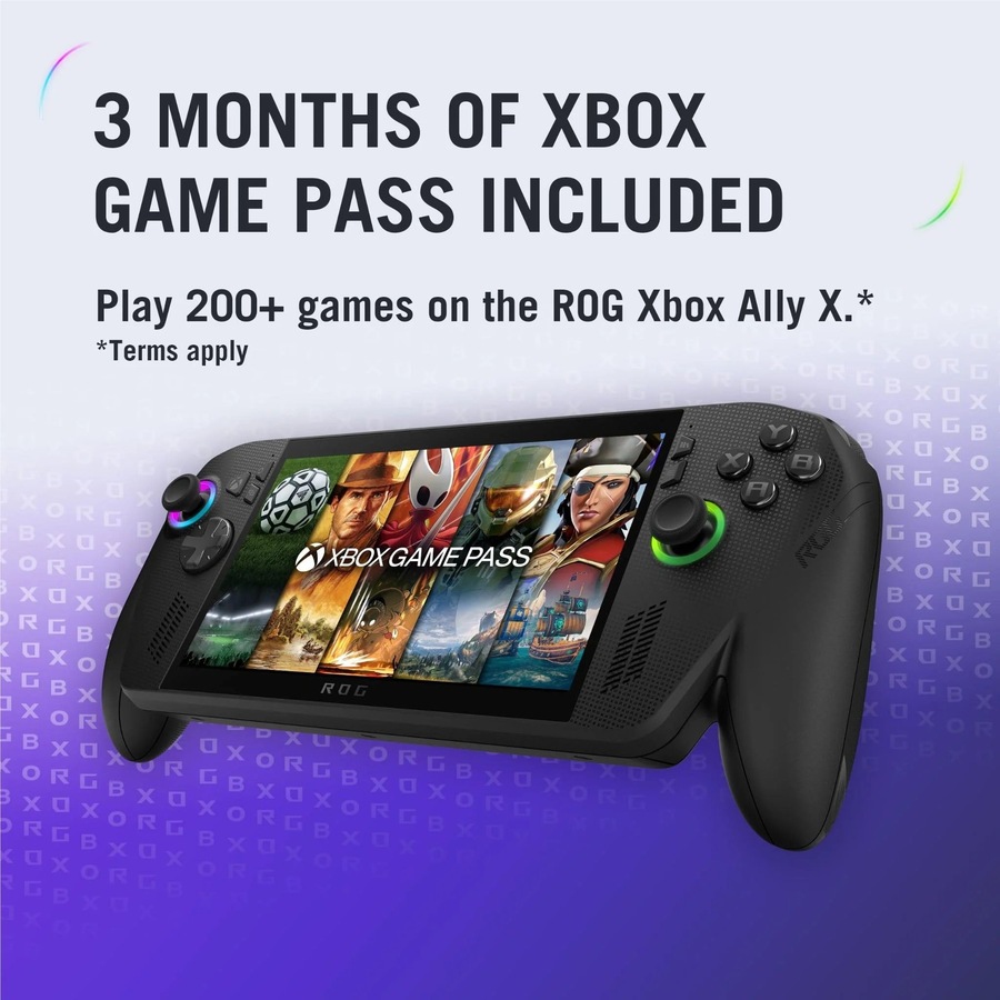 ASUS ROG Xbox Ally X AMD Ryzen AI Z2 Extreme 24GB 1TB 120Hz Gaming Handheld (80Wh)