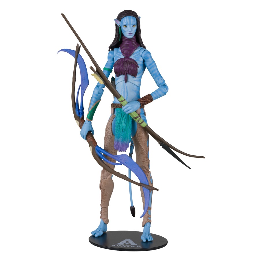 Avatar: Fire and Ash Neytiri (Omatikaya Warrior) Collector Edition 7 inch Action Figure