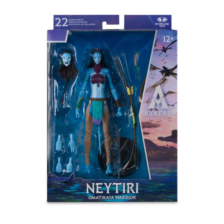 Avatar: Fire and Ash Neytiri (Omatikaya Warrior) Collector Edition 7 inch Action Figure
