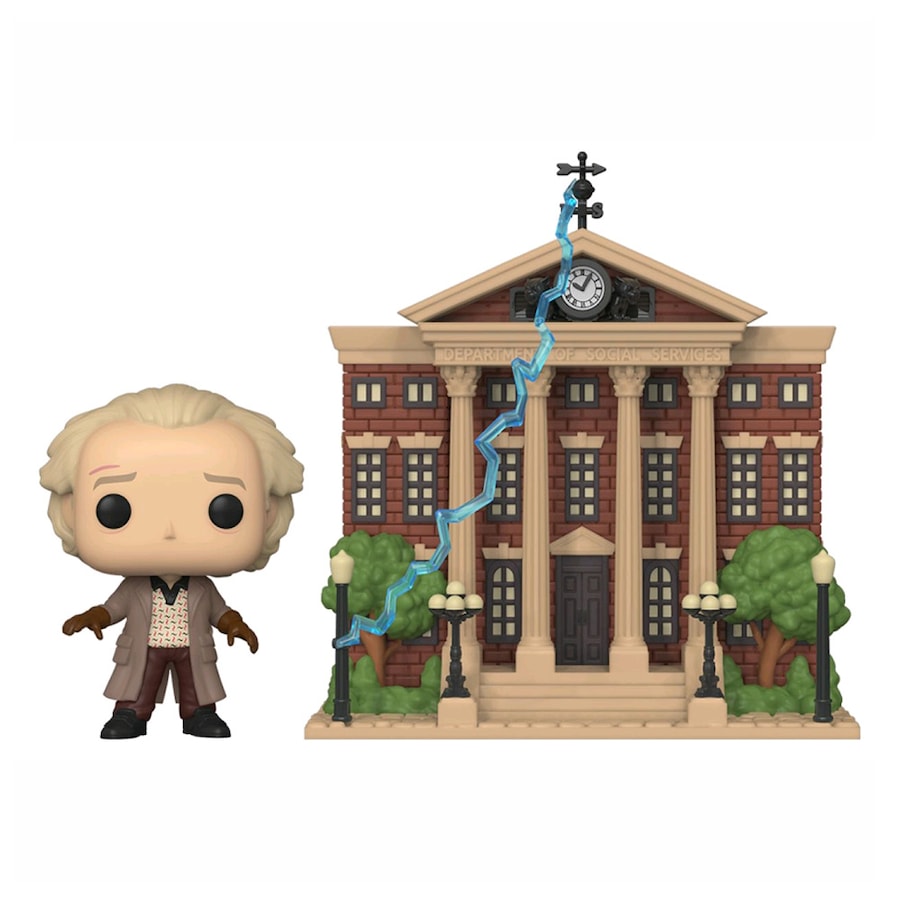 Back to the Future: Doc Brown with Clock Tower POP! Vinyl