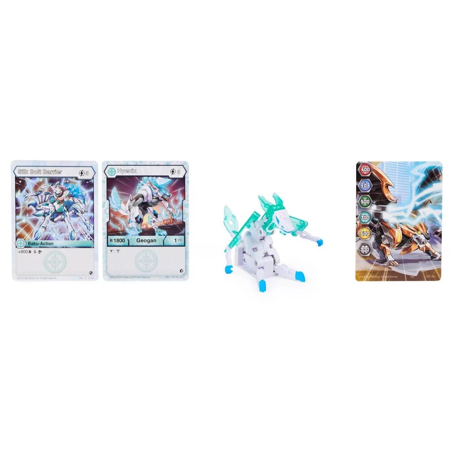 Buy Bakugan Geogan Rising Single Pack Hyenix Figure - Everyday Rewards Shop
