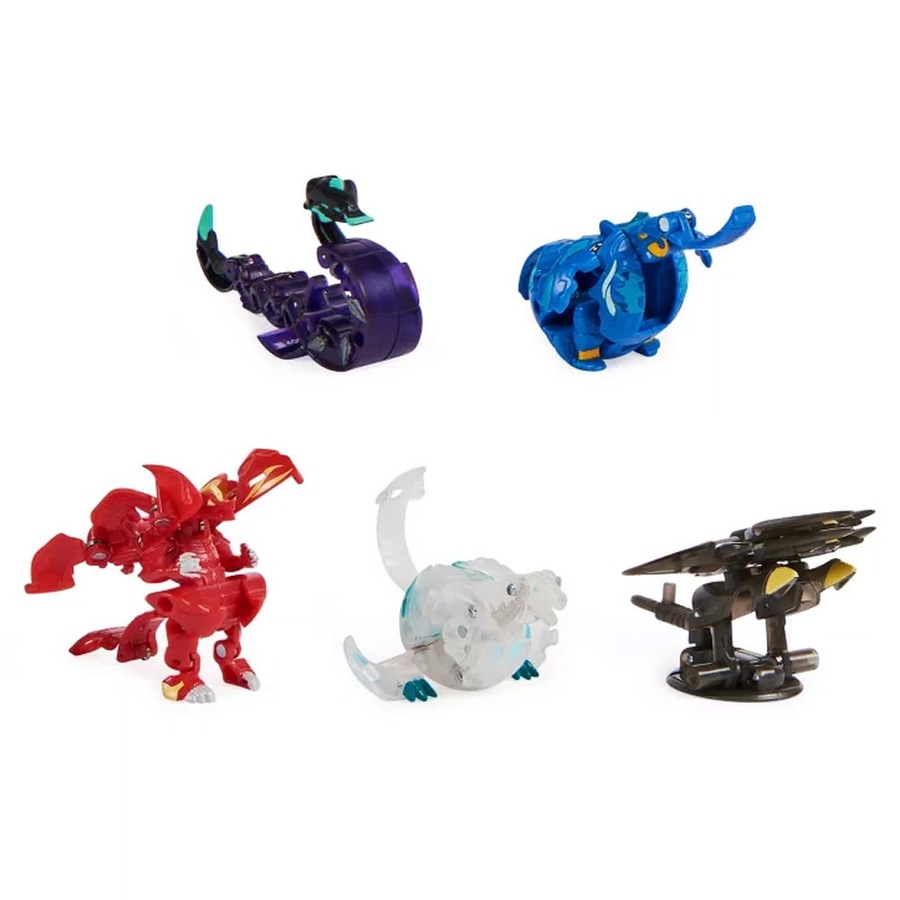 Bakugan Legends Collection Pack (Maxodon, Montrapod, Trox, Dragonoid x Auxillator)