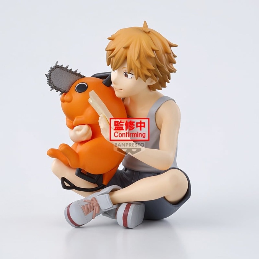 Banpresto Break Time Collection Chainsaw Man Denji and Pochita Figure