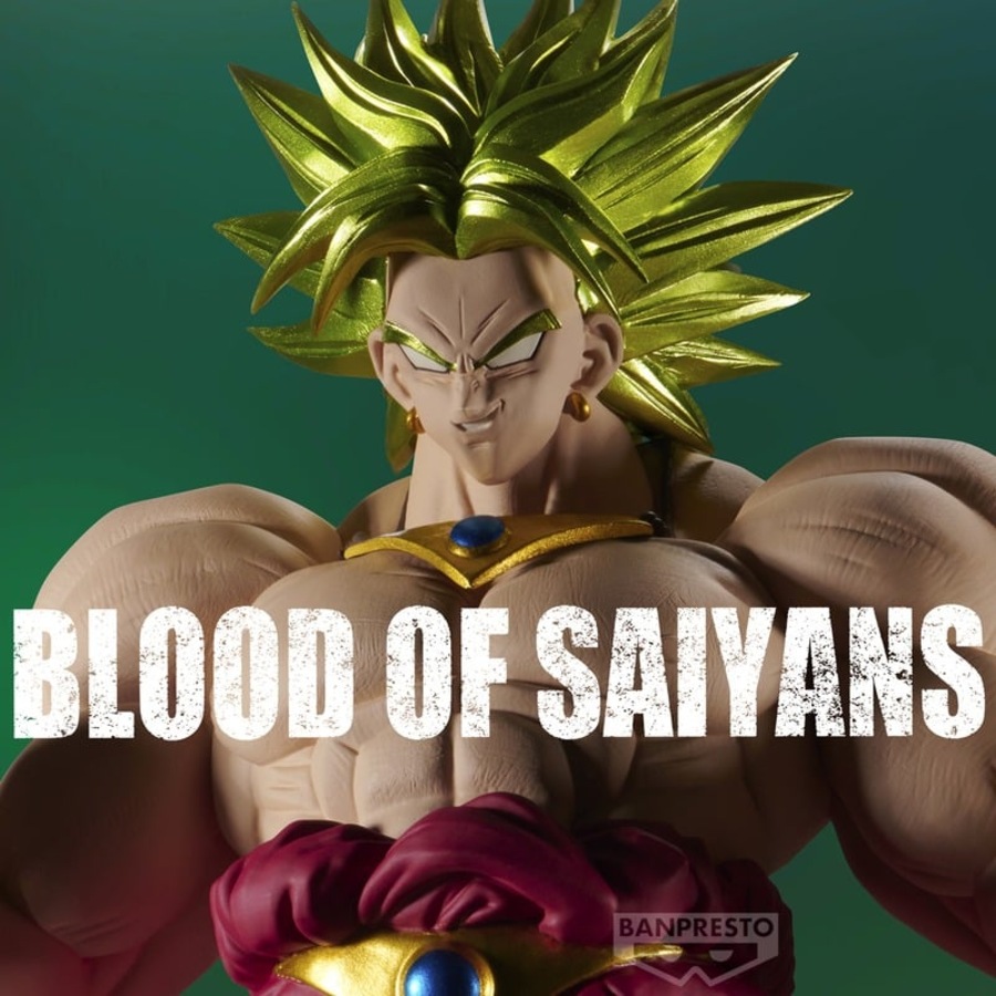 Banpresto Dragon Ball Super Blood Of Saiyans Super Saiyan Broly Figure