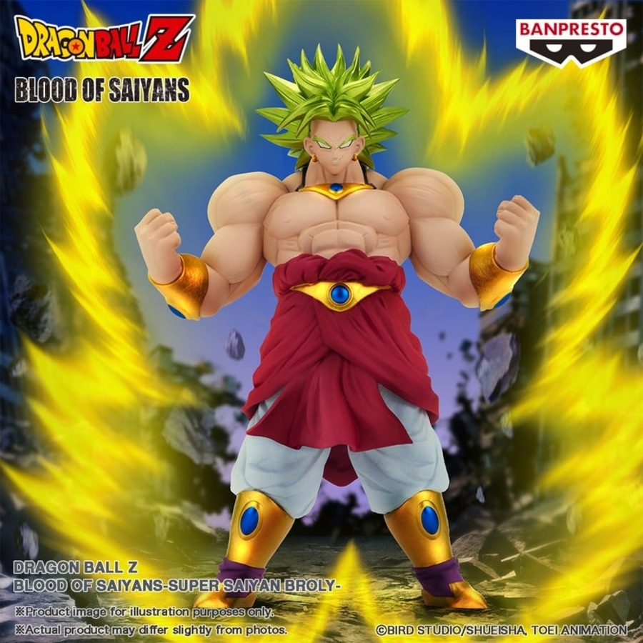 Banpresto Dragon Ball Super Blood Of Saiyans Super Saiyan Broly Figure