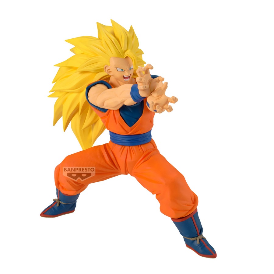 Banpresto Match Makers Dragon Ball Z Super Saiyan 3 Son Goku (vs Majin Buu Pure) Figure