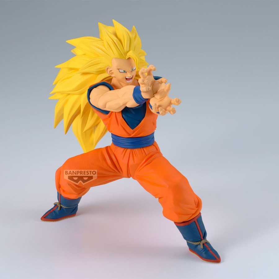Banpresto Match Makers Dragon Ball Z Super Saiyan 3 Son Goku (vs Majin Buu Pure) Figure