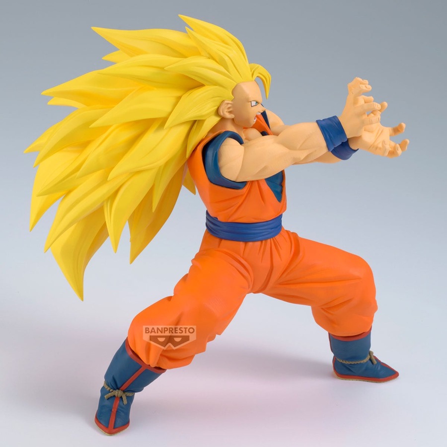 Banpresto Match Makers Dragon Ball Z Super Saiyan 3 Son Goku (vs Majin Buu Pure) Figure