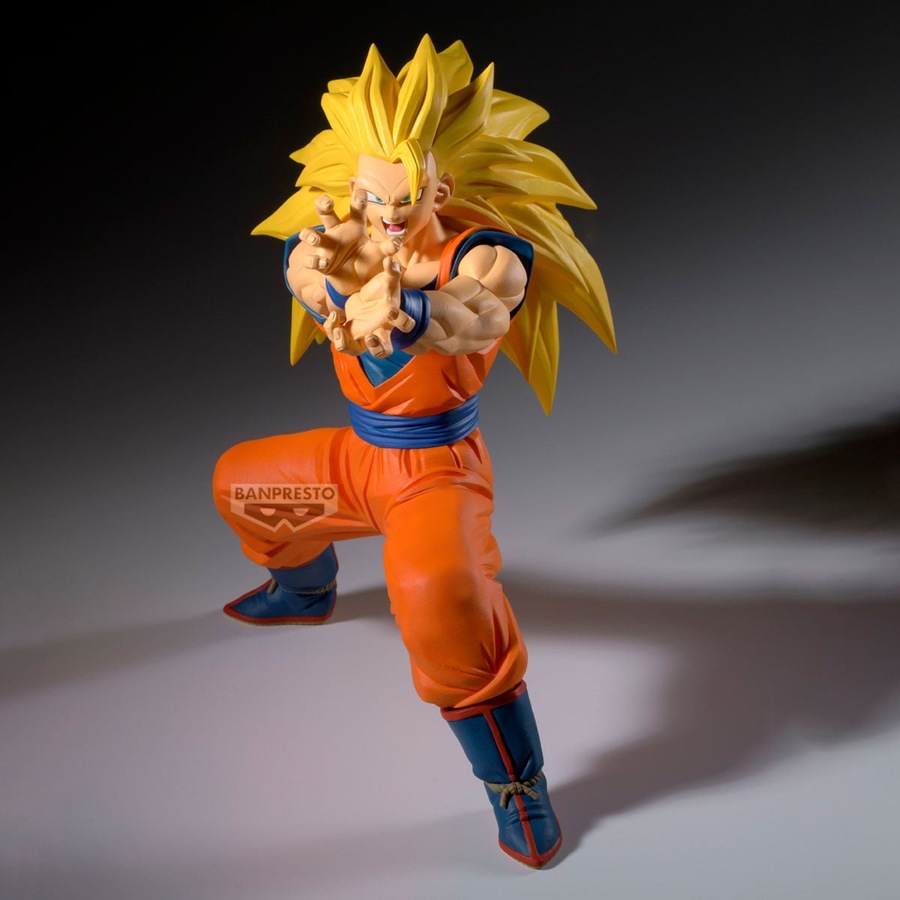 Banpresto Match Makers Dragon Ball Z Super Saiyan 3 Son Goku (vs Majin Buu Pure) Figure
