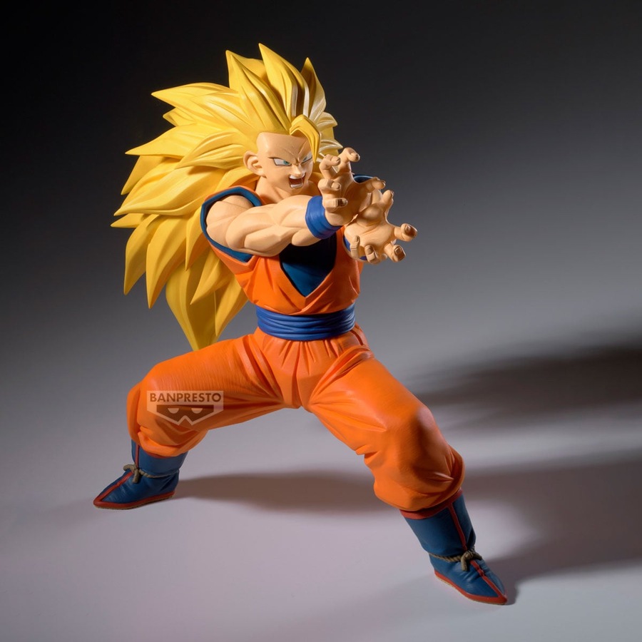 Banpresto Match Makers Dragon Ball Z Super Saiyan 3 Son Goku (vs Majin Buu Pure) Figure